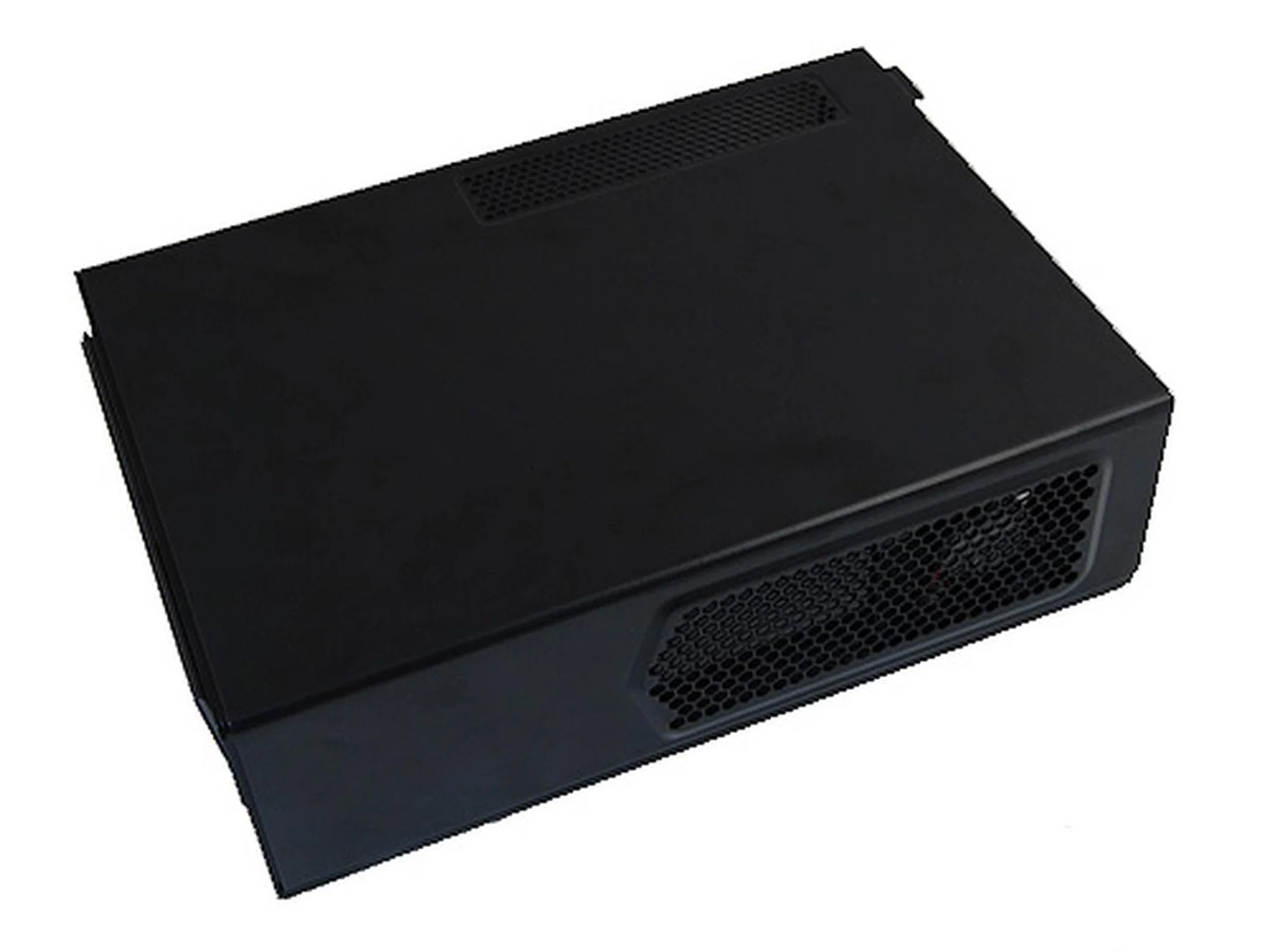There's nothing of significance at the top of the ISK300-65, save for the vents located in one corner.