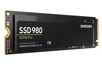 The new Samsung 980 NVMe SSD. (Image source: Samsung)