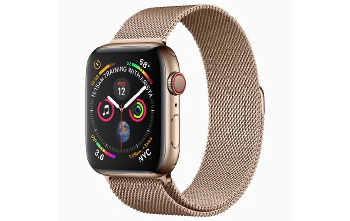 The new stainless steel gold finish. (Image source: Apple)