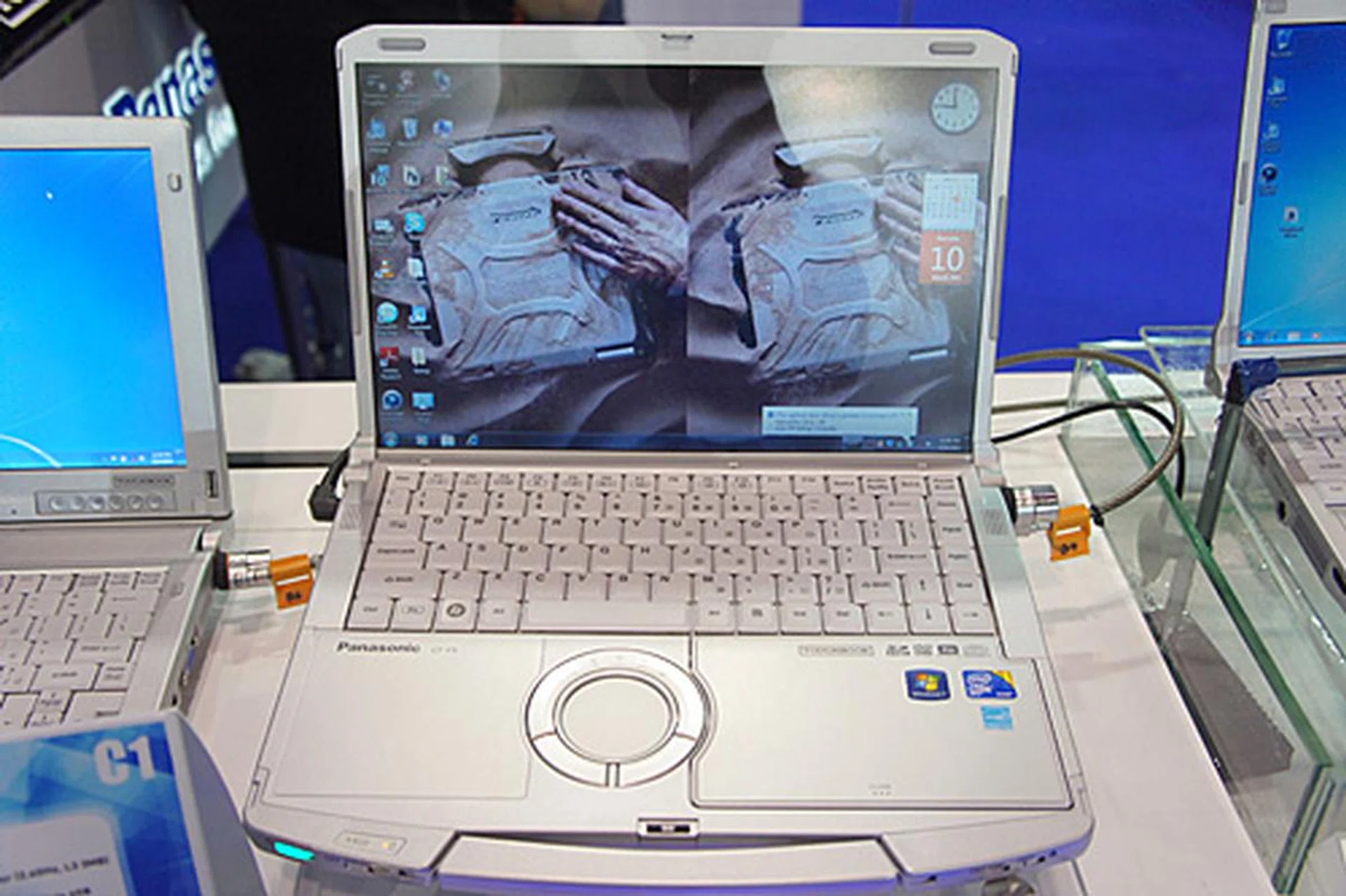 At 1.6kg, the Toughbook CF-F9 is the world’s lightest 14.1-inch laptop with built-in optical drive. It also touts long battery life of up to seven hours, drop-resistant up to 76cm and a spill-resistant keyboard. It uses Intel’s Core i5-520M vPro processor (2.40GHz with Turbo Boost up to 2.93GHz), and comes with Windows 7 Professional installed. It’s going for $2,799 (usual price is $2,999), and comes with a free 3-year broadband-on-mobile subscription.