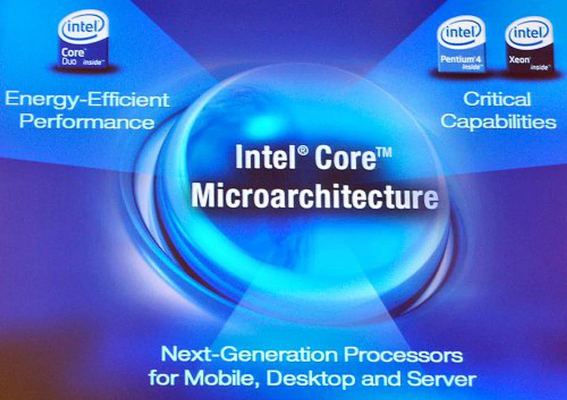 Introducing the Intel Core microarchitecture.