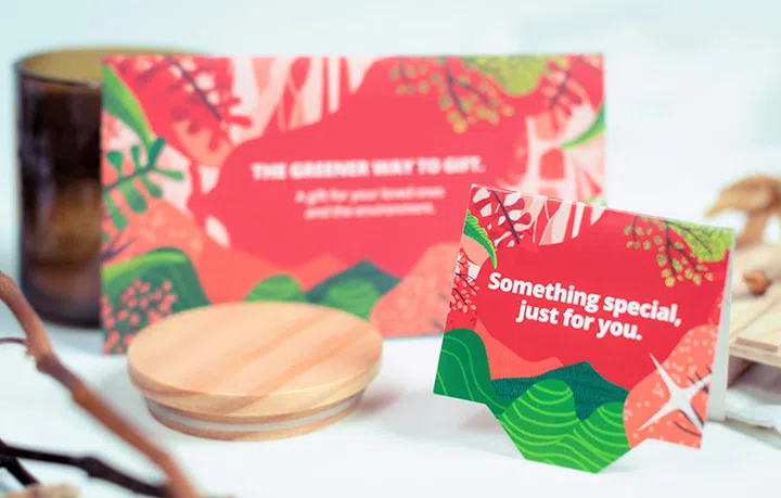 Generic QR Gift card design for non-CNY occasions.