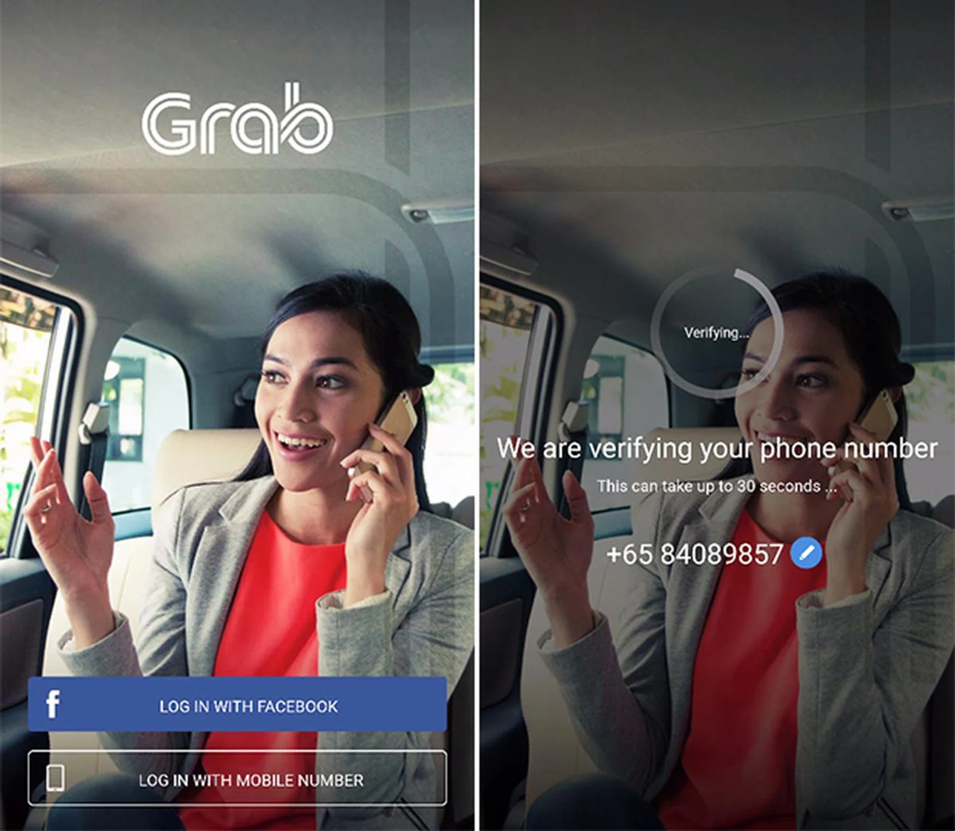 Grab simplified registration