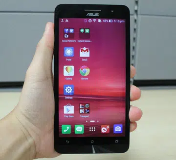 The ASUS ZenFone 6 is the biggest and the meanest of the three models in the ZenFone series.