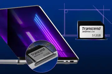 The Transcend JetDrive Lite 330. (Image source: Transcend)