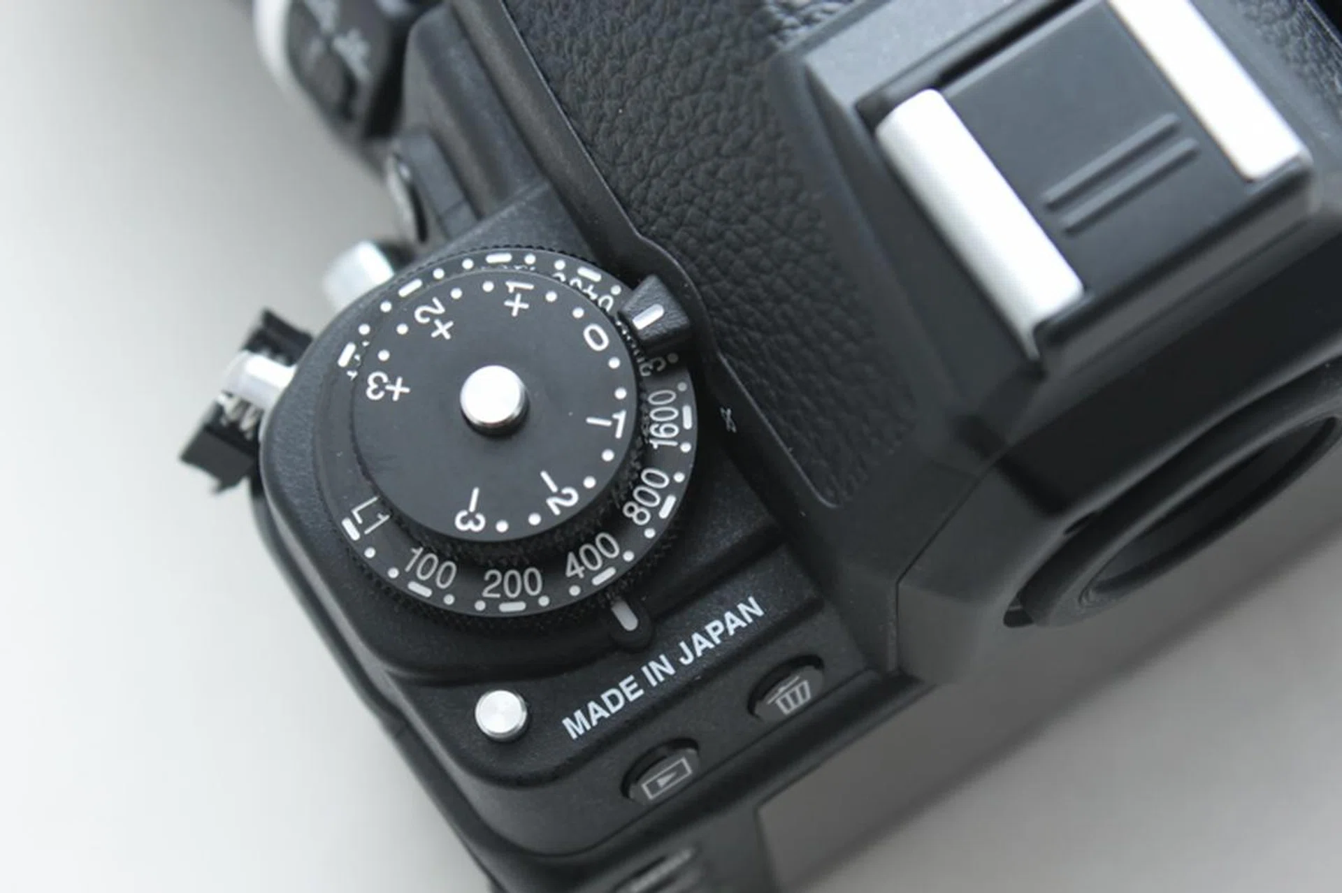 ISO is set by this dial, unless you set ISO Auto inside the digital menu, in which case this dial is irrelevant.