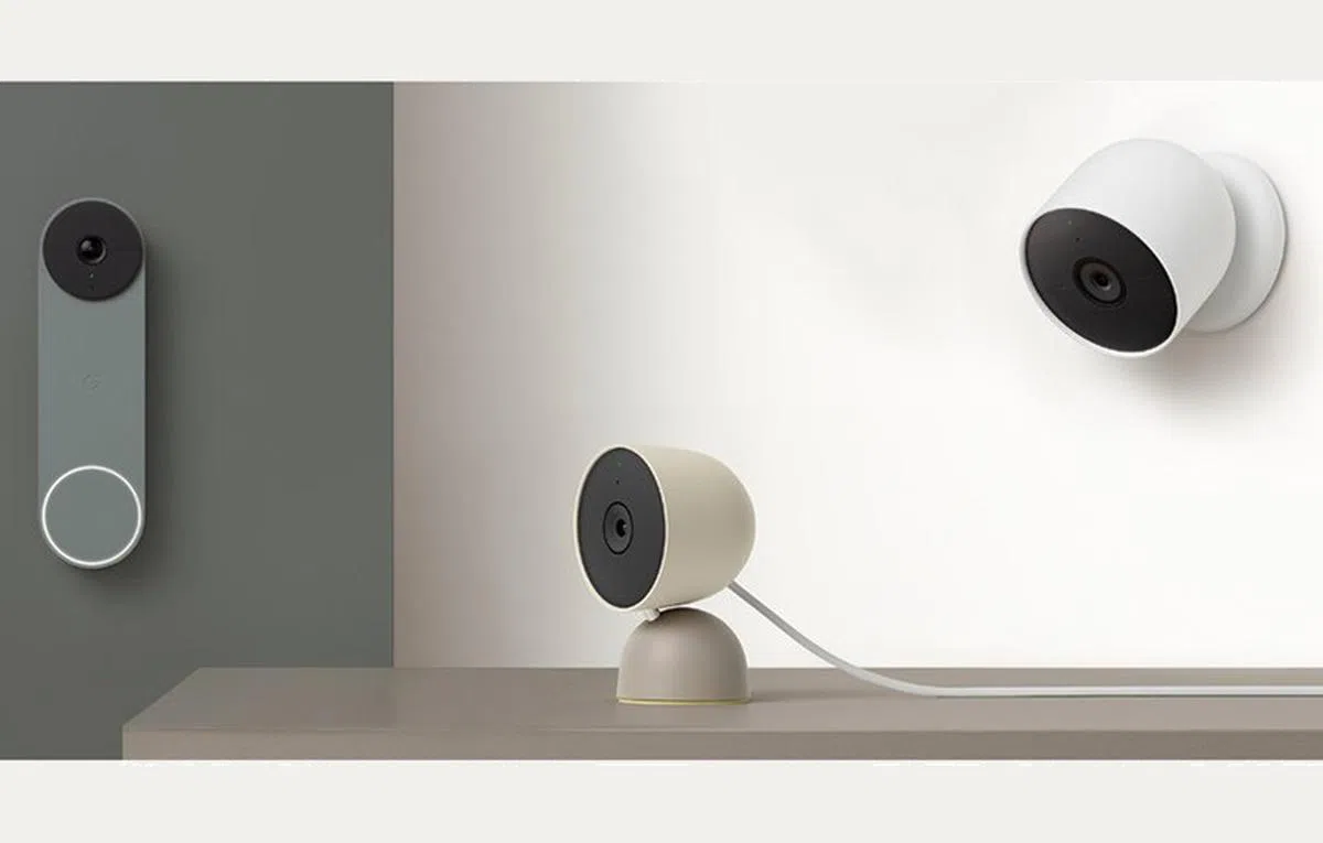 thumbnail image 2 of Google Nest Cam (Wired) 2nd Gen Wall Mount Kit – Indoor, 1080p, Night Vision 2 of 2