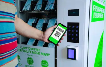 Once approved you can use the Razer Pay app to get your masks