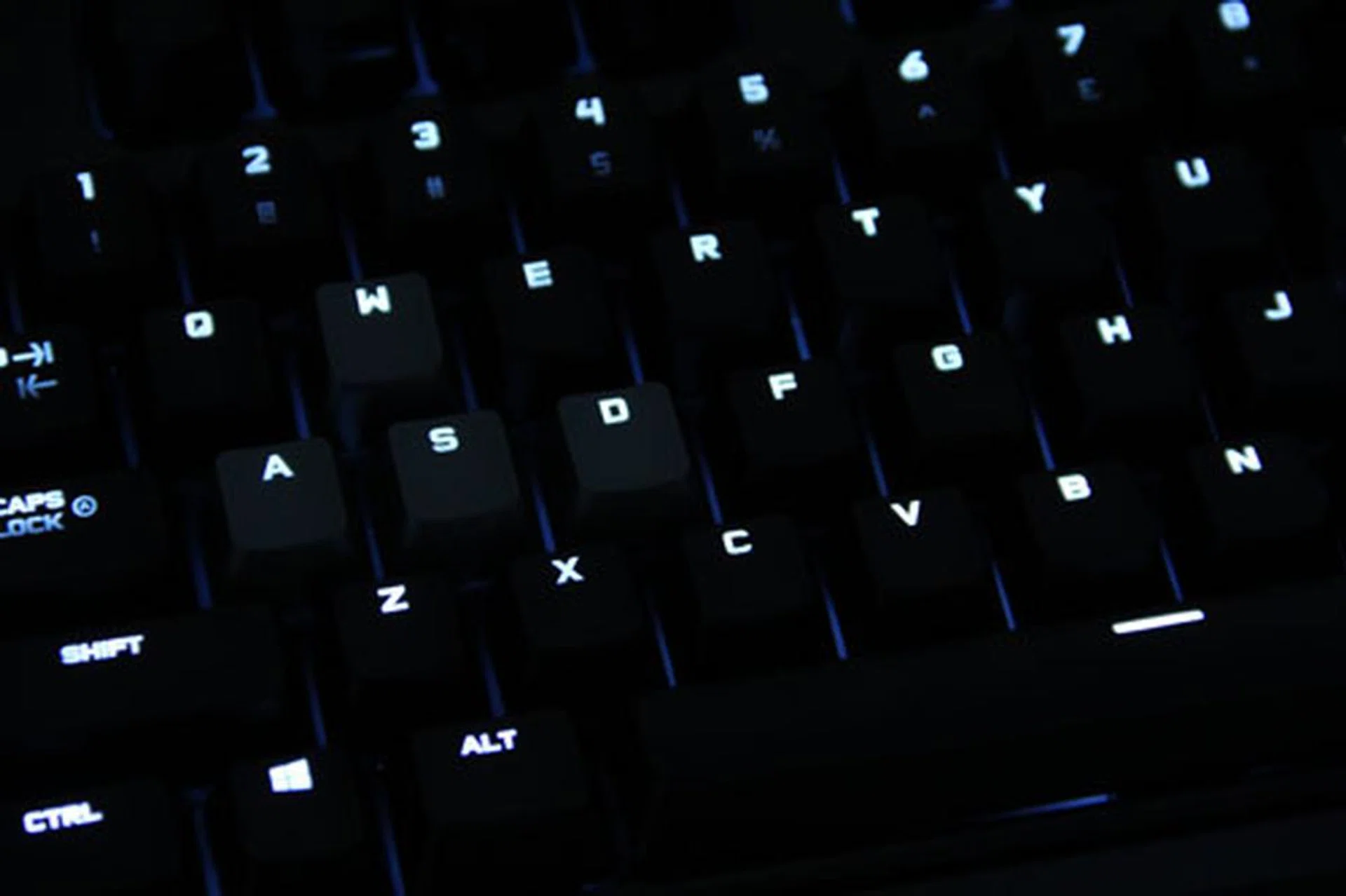 Backlighting is very bright at maximum level, but it would have been nice to see color customization as well.