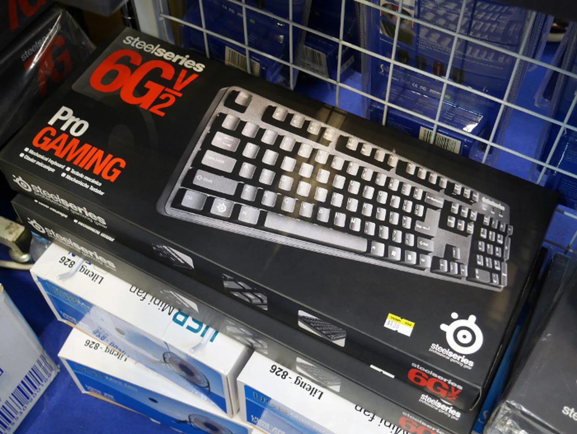 Looking for a gaming keyboard? Check out the SteelSeries 6G V2. It features gold-plated Black or Red Cherry mechanical switches and is anti-ghosting as well. The Red switches version goes for $171, while the Black switches version goes for $157.50.