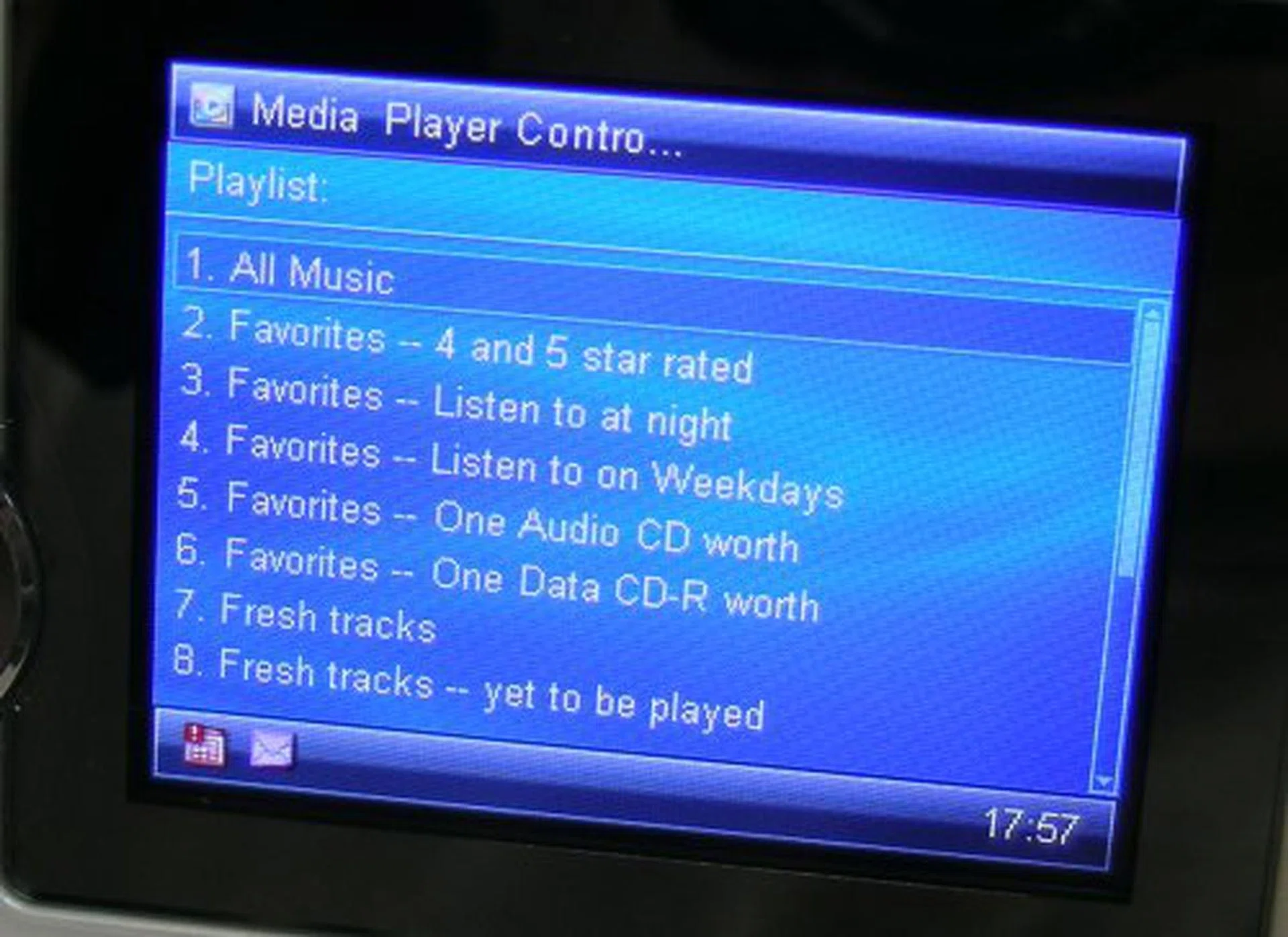 Control Windows Media Player and iTunes with the ScreenDUO.
