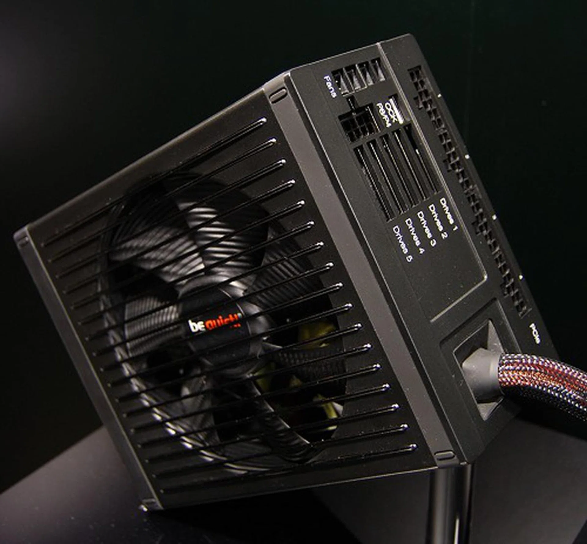 Another view of it from the opposite end, showing off its all-modular design.