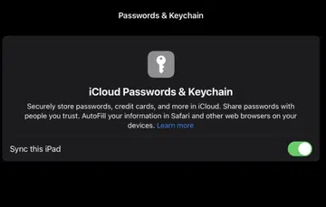 Apple currently allows users to store their passwords and other secure information on iCloud Keychain.