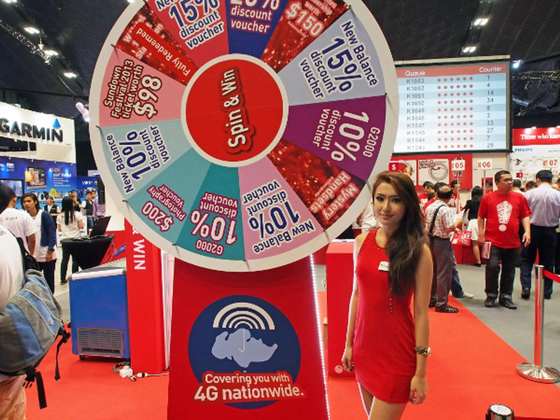 Fancy playing Wheel of Fortune with Singtel?