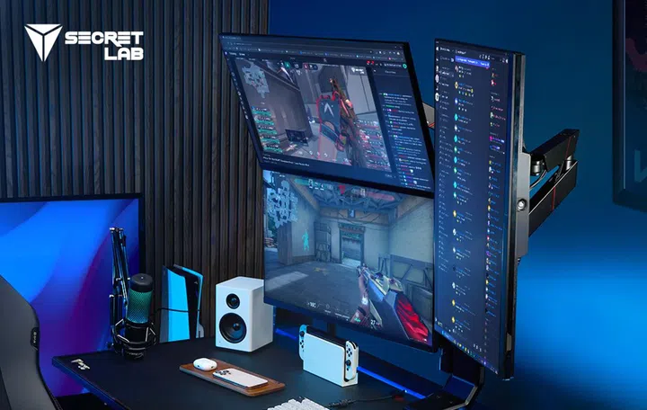 A more conventional 2+1 setup. (Image source: Secretlab)