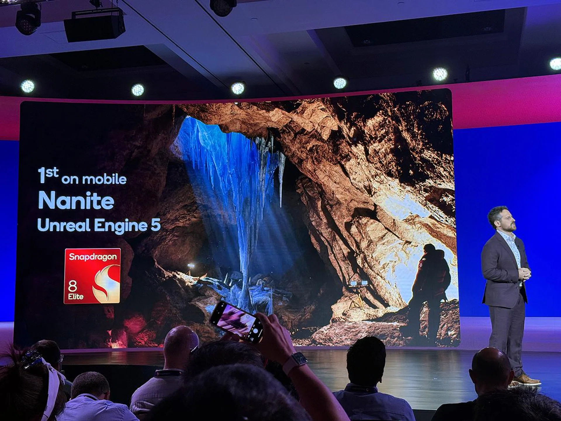 Nanite virtualised geometry is supported on Snapdragon 8 Elite. Photo: HWZ.