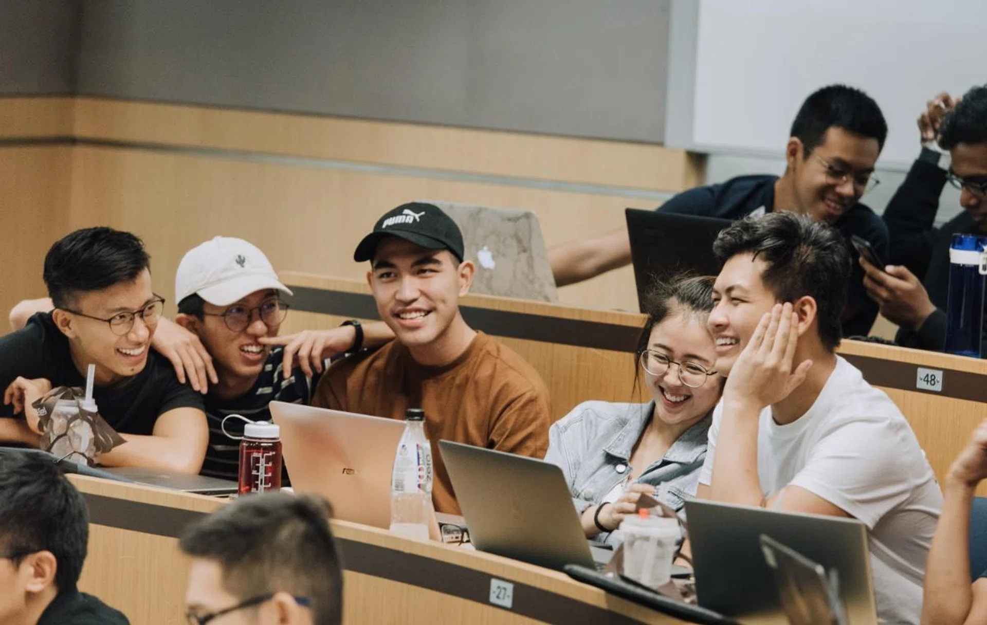 Some of the students at Smartcademy. Image source: Smartcademy.