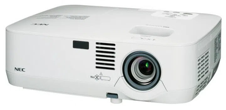 The NEC NP610 is our best portable business projector.