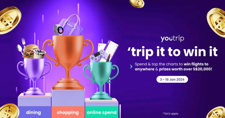 YouTrip's campaign for its increase in cap limits.