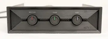 The NZXT Hue RGB controller features three knobs and each knob has a primary function of controlling the amount of color saturation, while their secondary function (activated by pushing the knob like a button) allows you to control brightness, usage mode and powering the controller on/off.