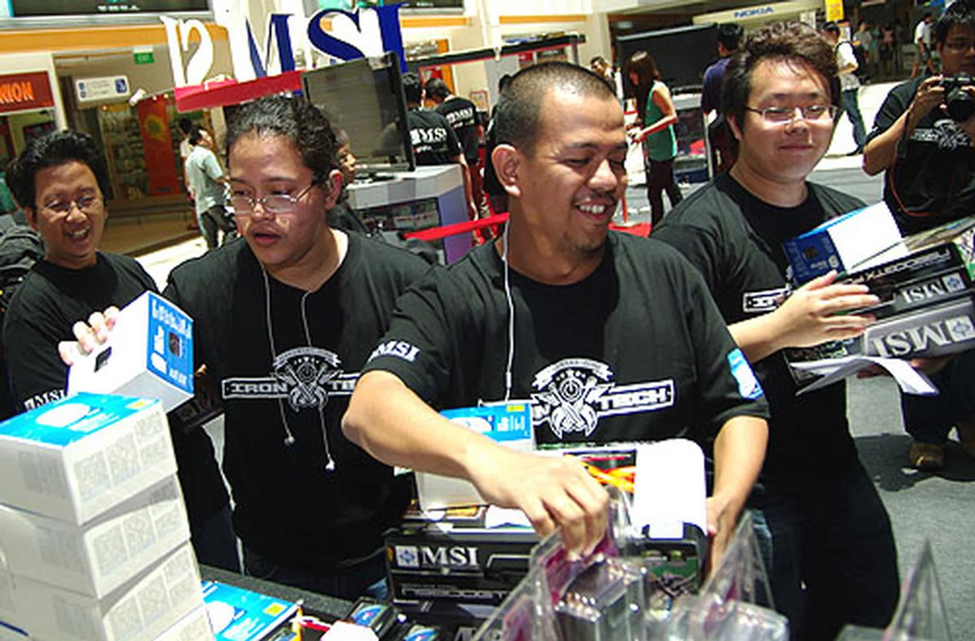  Philippines finalist Ronaldo Bejarin seems pleased with his choices so far.  