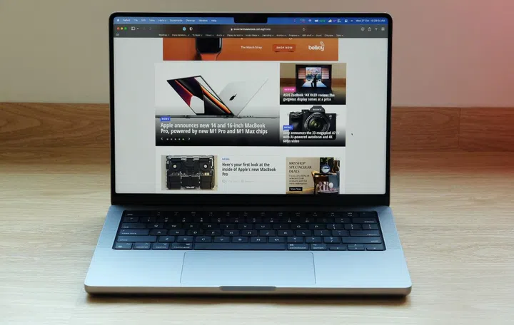 The Apple 14-inch MacBook Pro.