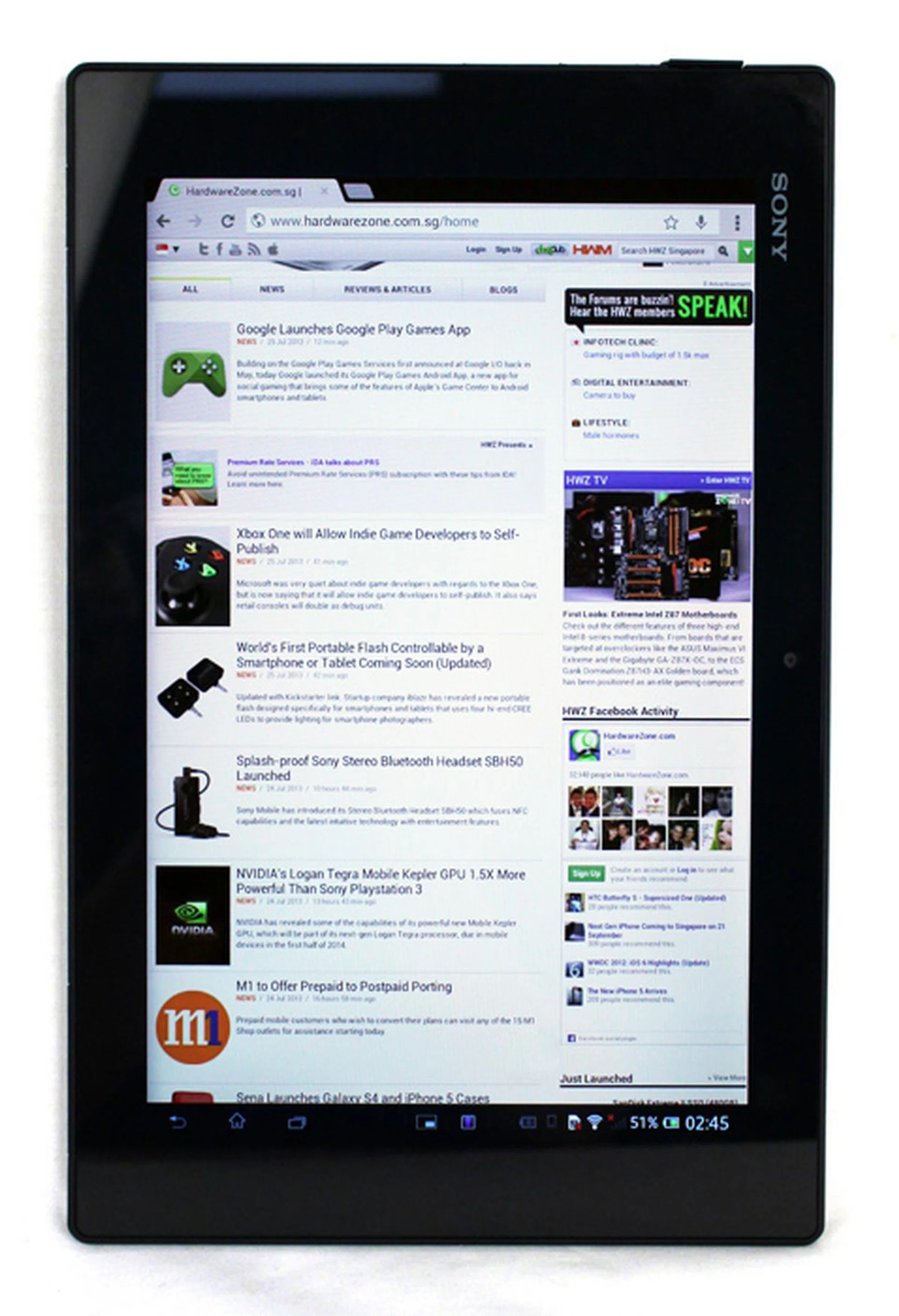 The display is bright and sharp, but colors can look slightly warm.