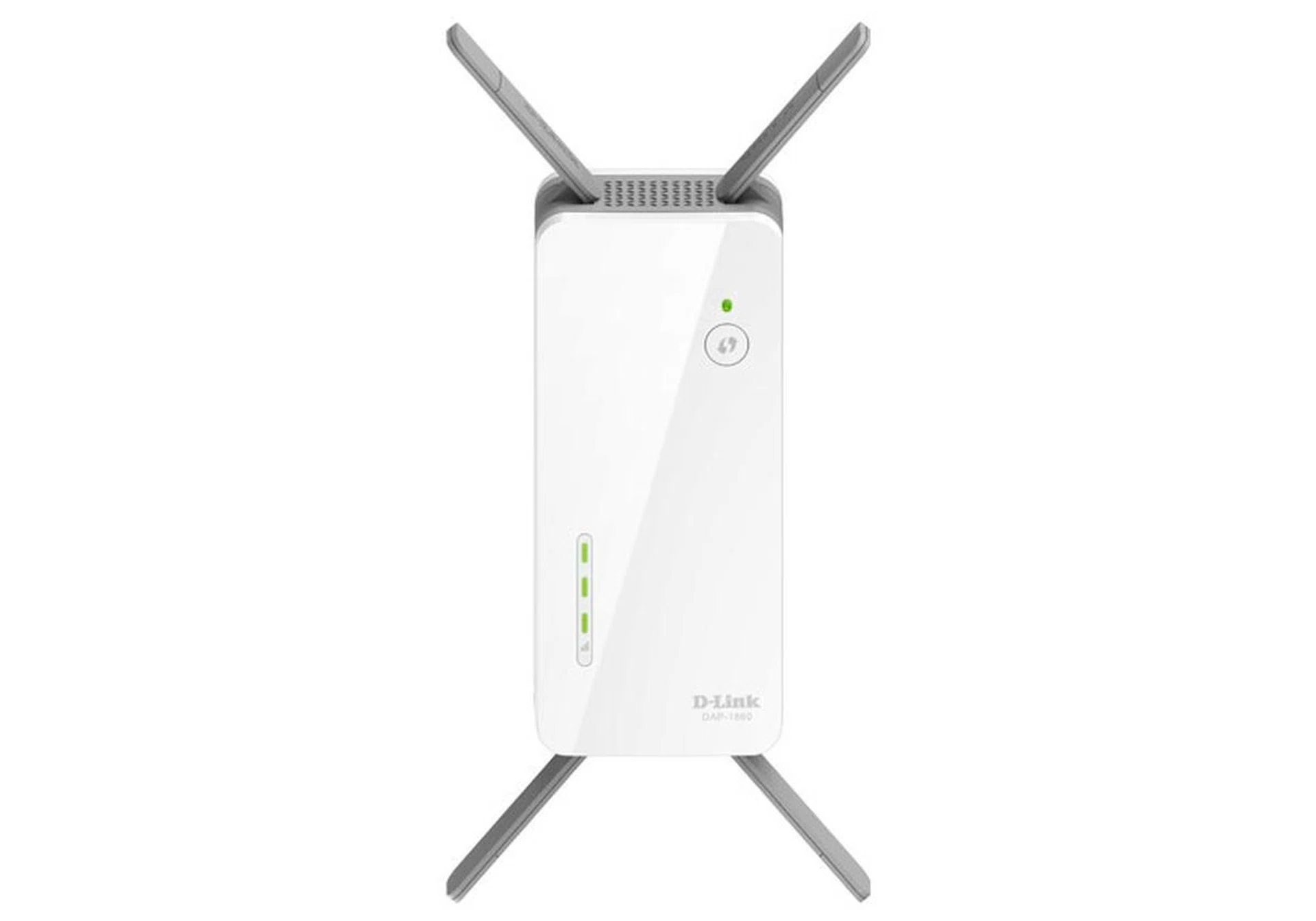 The D-Link DAP-1860 is one of the fastest Wi-Fi range extenders available now. Supporting speeds of up to 800Mbps on its 2.4GHz network and 1,733Mbps on its 5GHz network. (Image source: D-Link)
