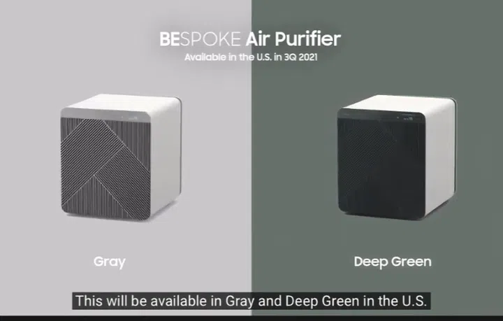 Breathe easy with the Bespoke Air Purifier. 