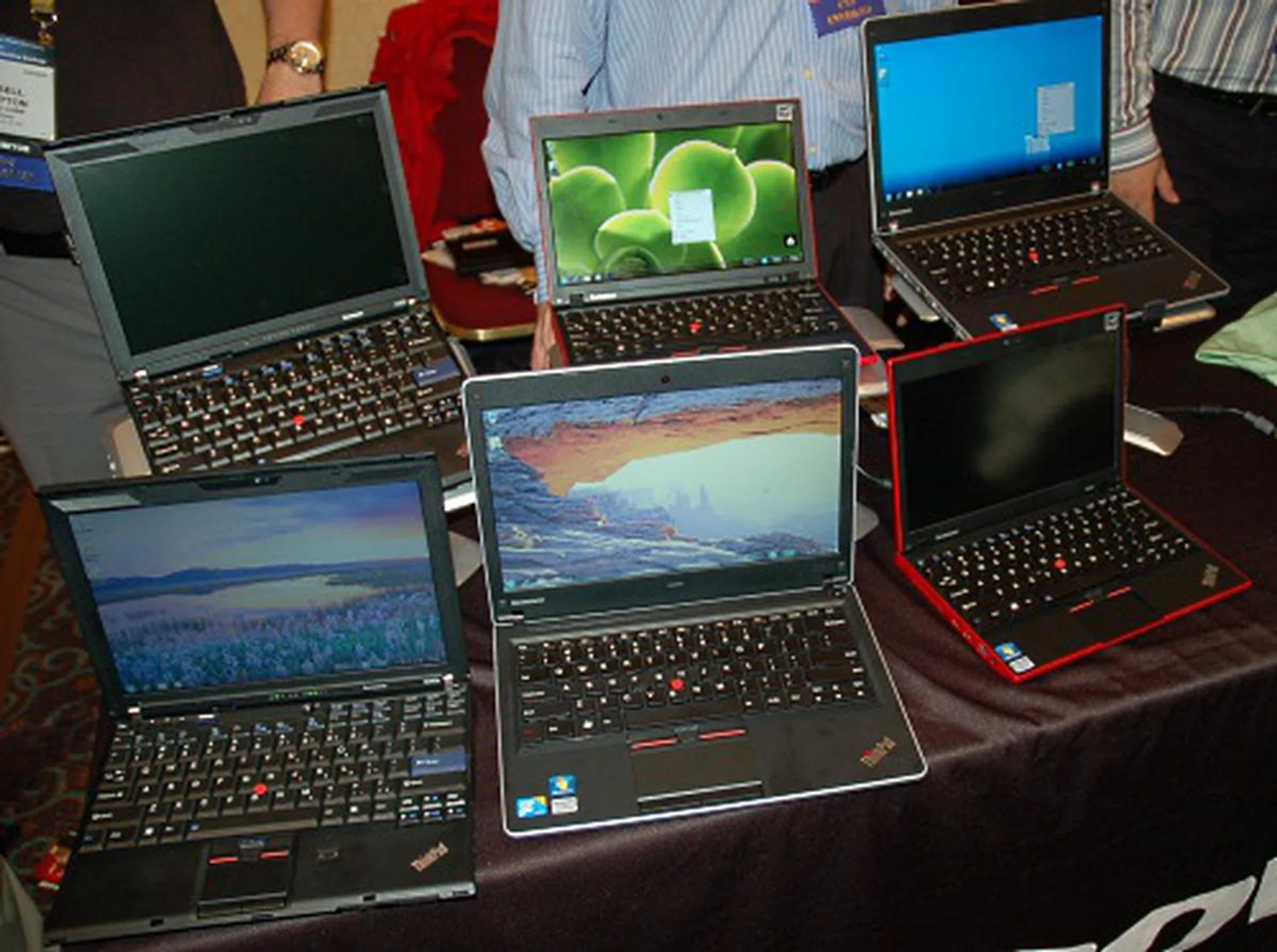 We have played with some of these new Lenovo Thinkpad offerings, like the X100e in the office and even done a preview. Not surprisingly though, Lenovo had the whole lineup at CES.