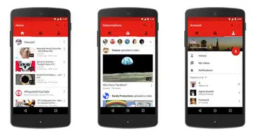 The new tabs should make it easier to get to your favorite videos from the mobile app.