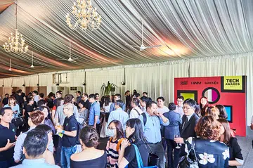 This year's Tech Awards ceremony was held at the picturesque Hotel Fort Canning Grand Marquee.