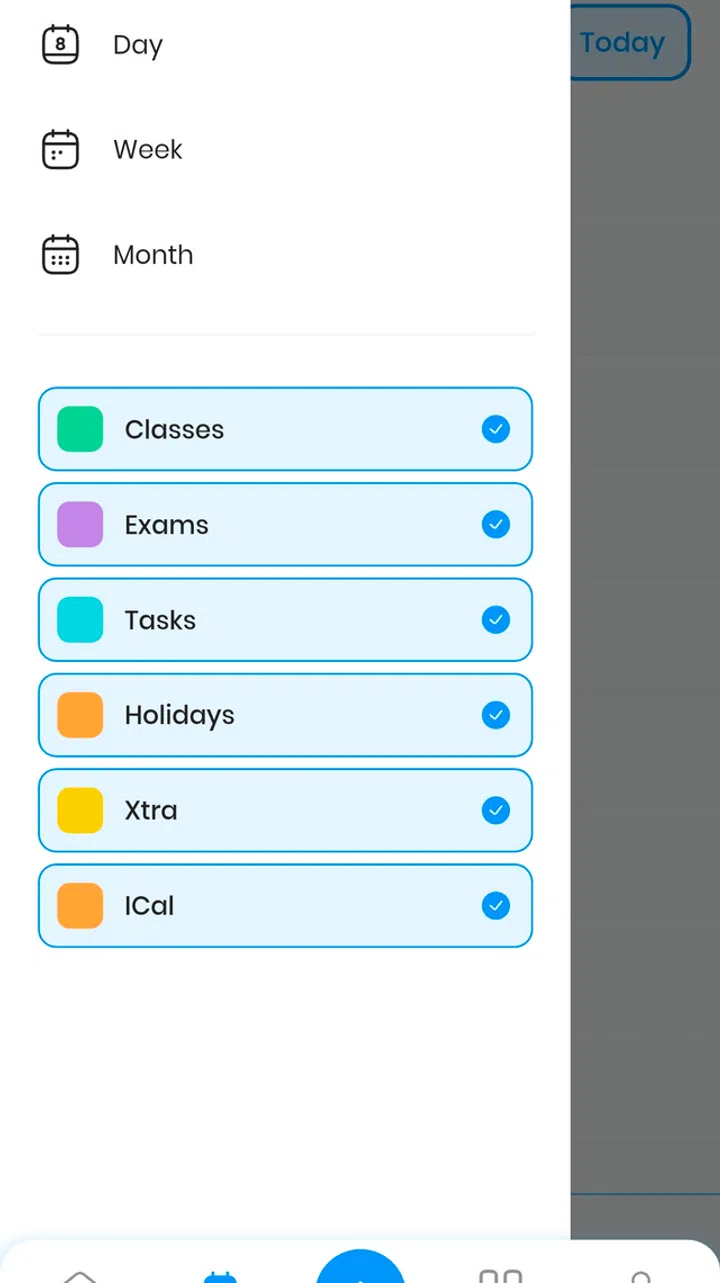 Screenshot of myStudyLife