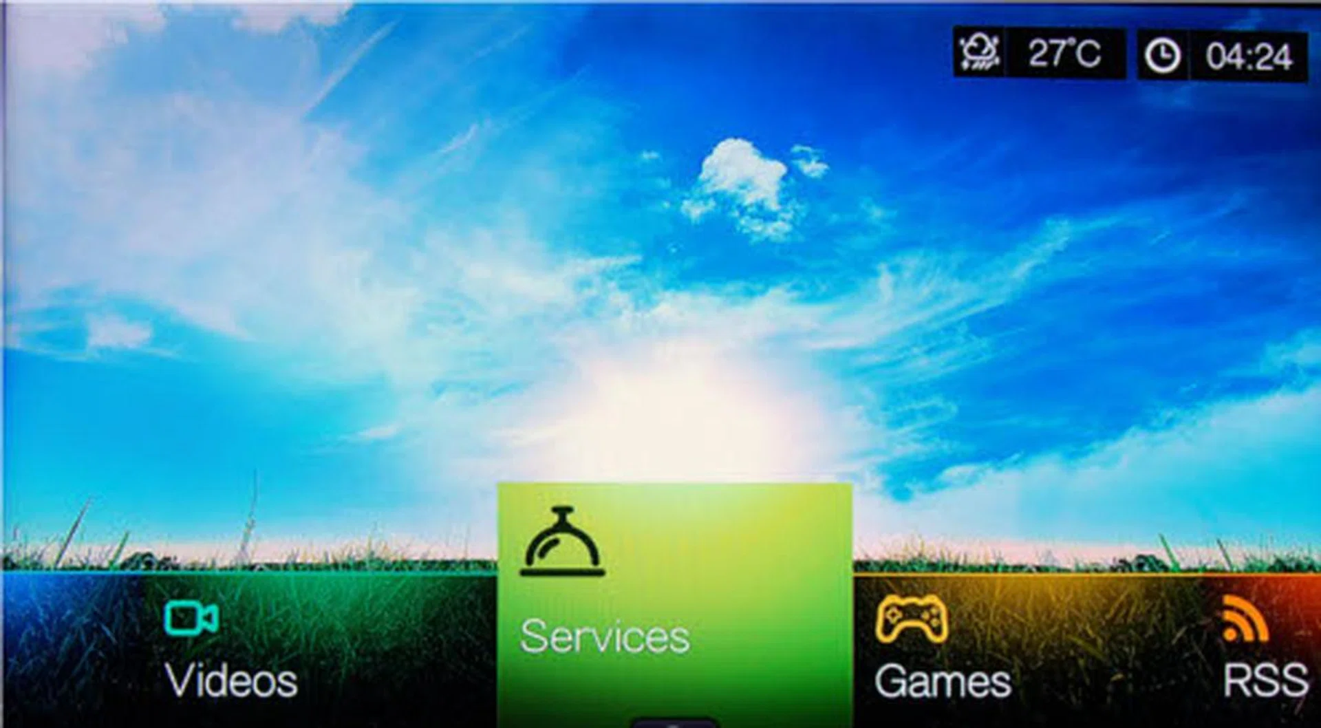 Mochi is one attractive and user-friendly UI. You can choose your own picture to use as a wallpaper.