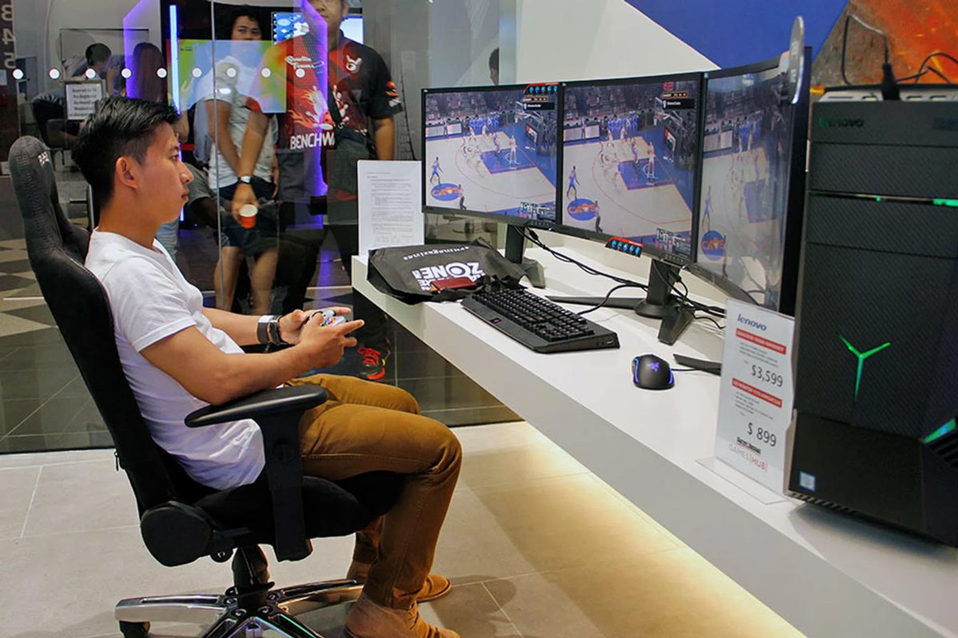 Are you good at NBA2K? If so, come on down for a game and try to get your name on the leader board. Prizes are given out to winners monthly.