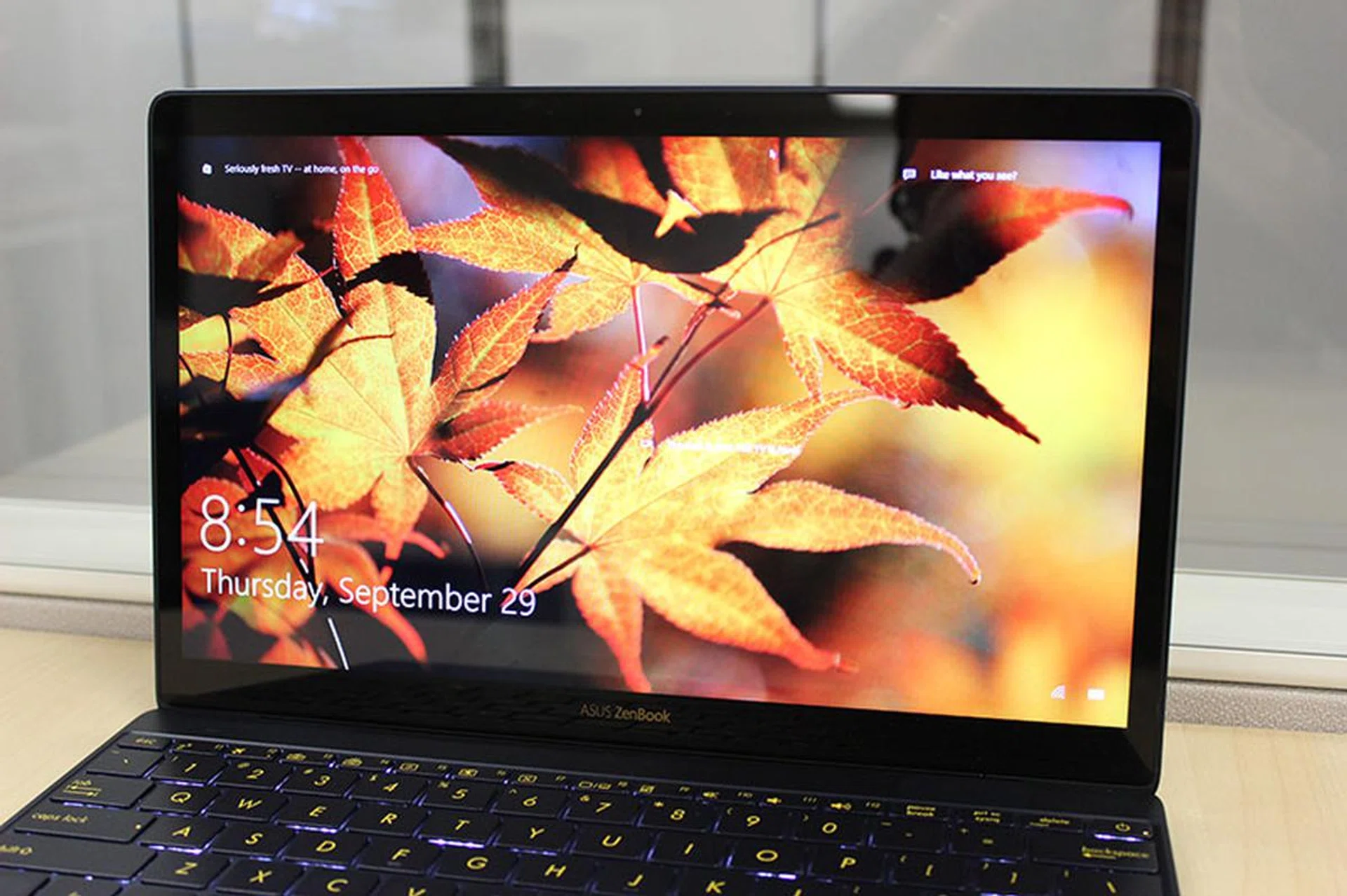 ASUS ZenBook 3 display