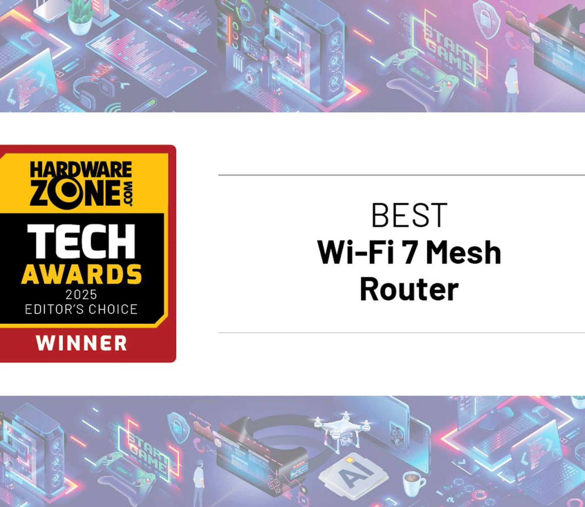 Best Wi-Fi 7 mesh router Tech Awards 2025