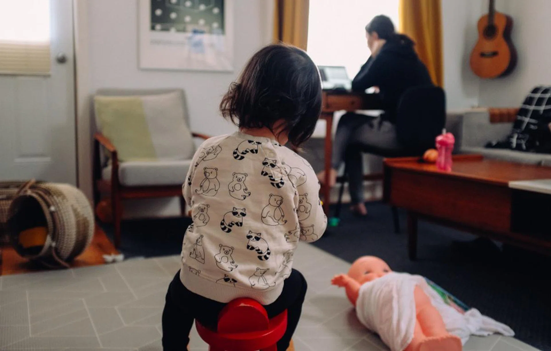Working from home can benefit the family
(Image courtesy of Unsplash)