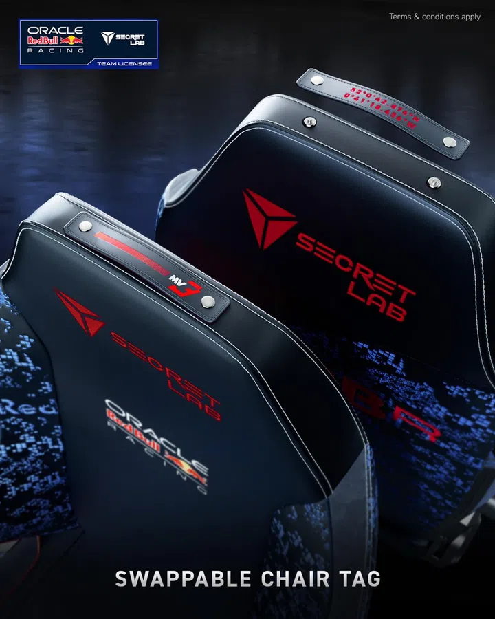 Secretlab Titan Evo Oracle Red Bull Racing Edition gaming chair