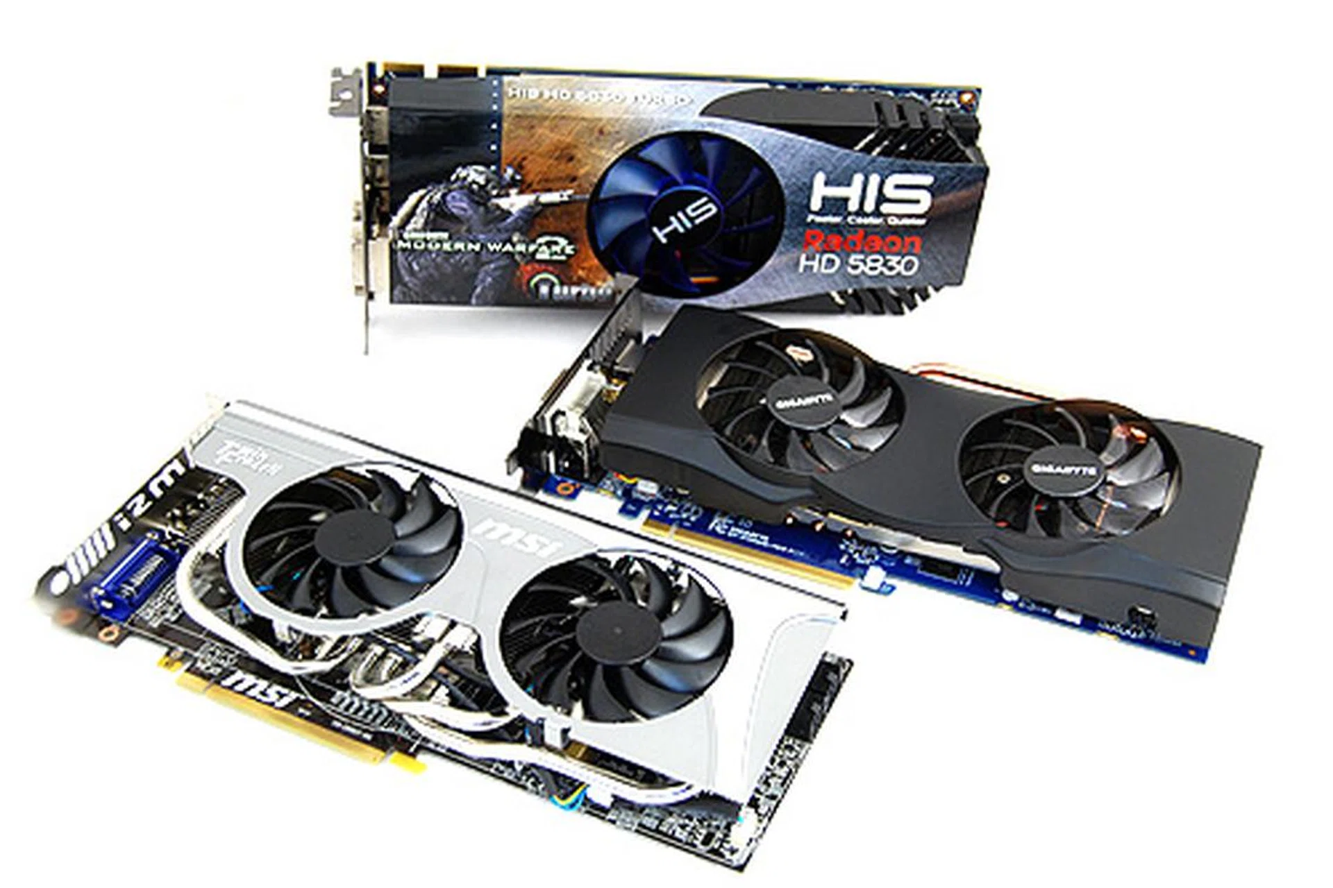 We have thee Radeon HD 5830 cards in our labs and we shall be putting them through our tests to evaluate their performance.