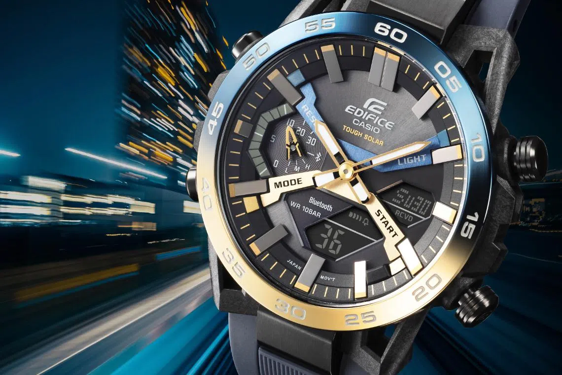 Casio's new Edifice Nighttime Drive watch series calls to mind