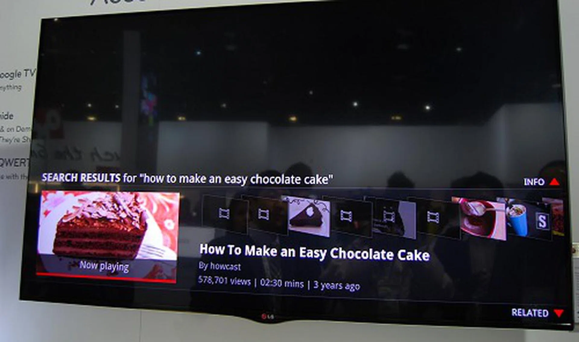 ... and list the videos for your viewing.