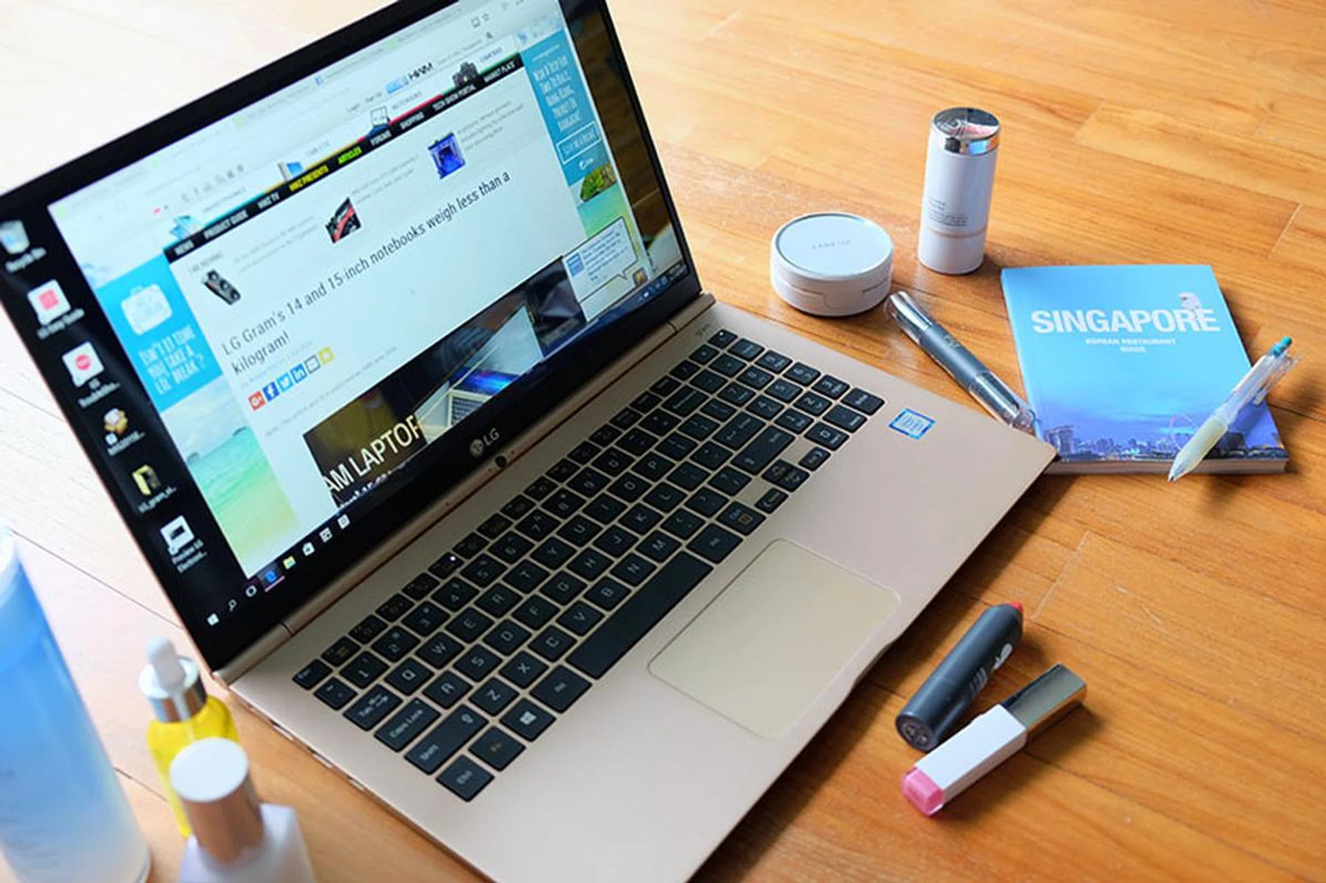 The new 15-inch LG Gram is not perfect, but it's remarkably thin and light for a 15-inch notebook, and for many people, that's probably enough.