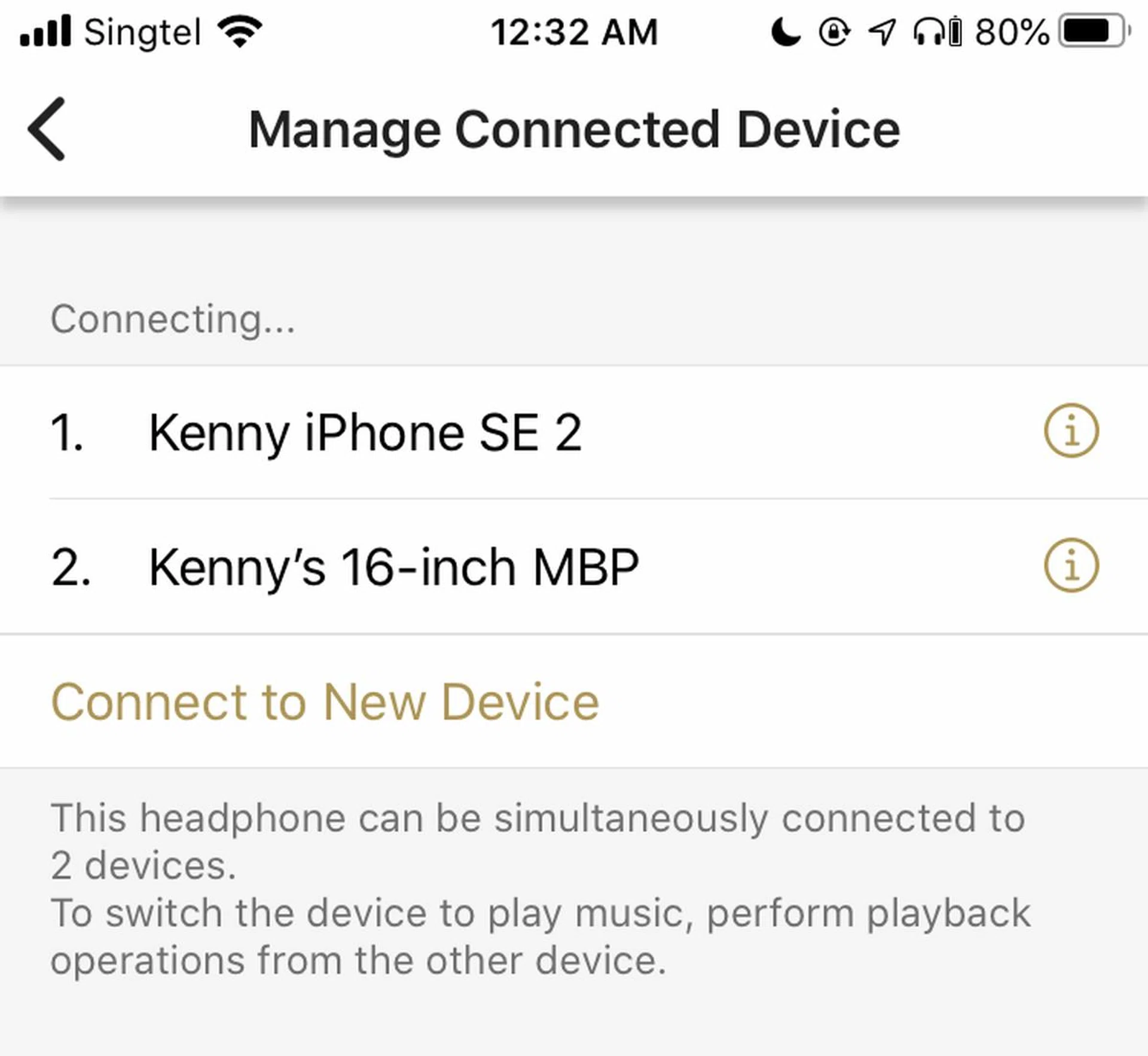 You can connect to two devices simultaneously, which is super convenient.