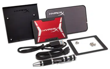 The HyperX Savage also ships with an upgrade bundle kit. (Image Source: Kingston)
