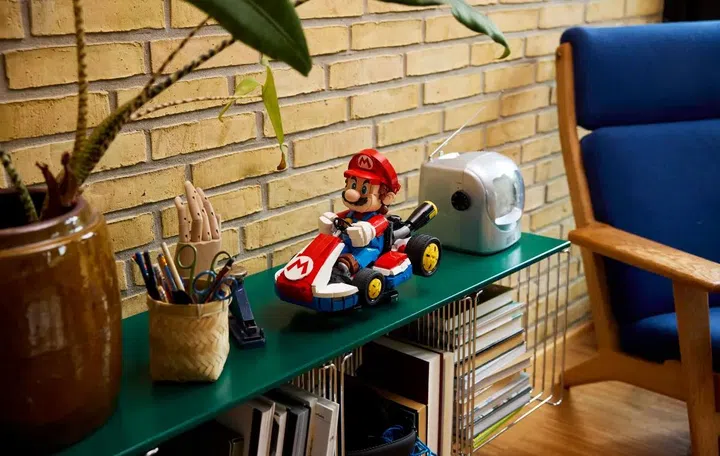LEGO wants this set to have a place on a Mario fan's shelf. Photo: LEGO.