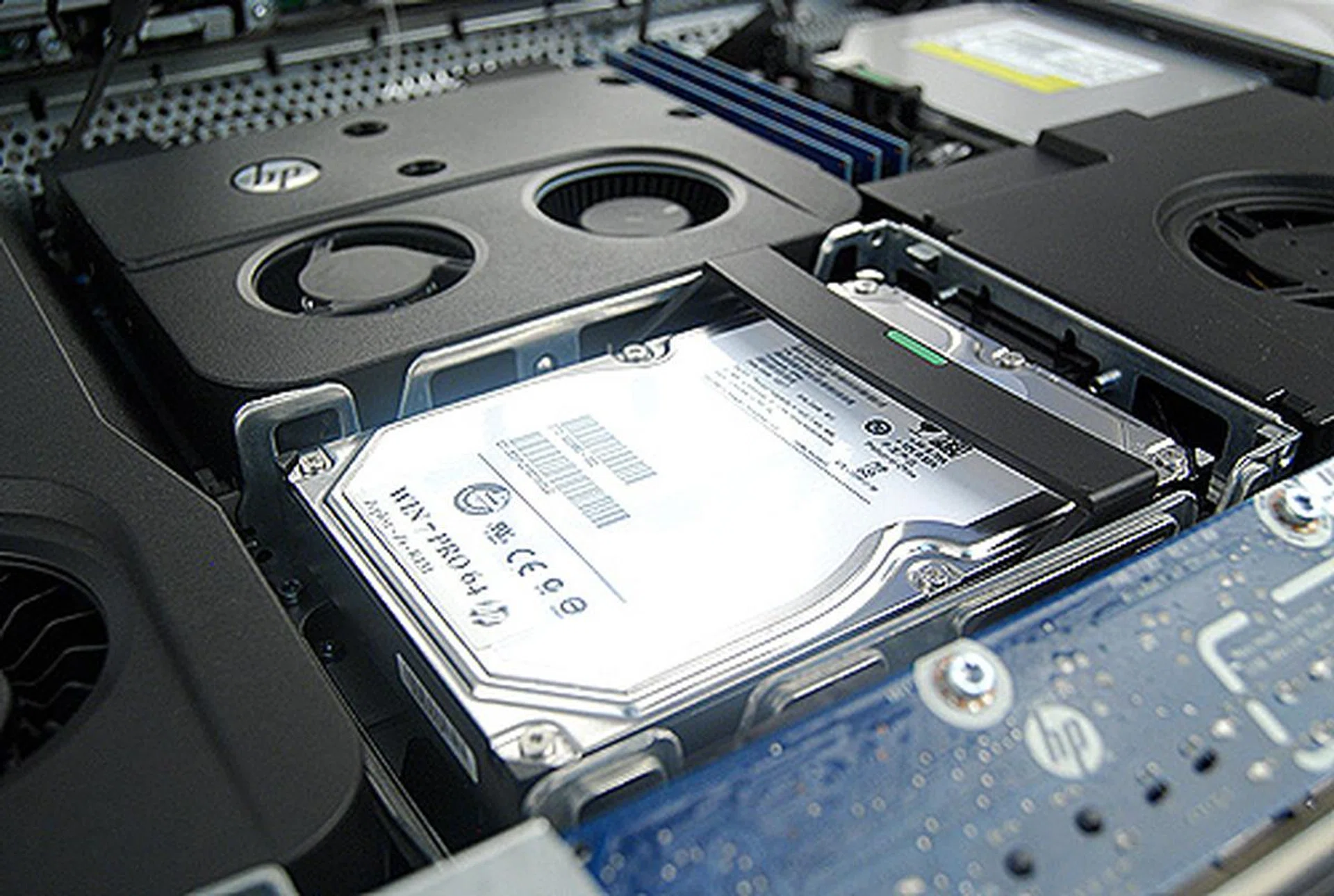 The HDD bay is good for either a single 3.5-inch hard drive or two smaller 2.5-inch hard drives/SSDs.
