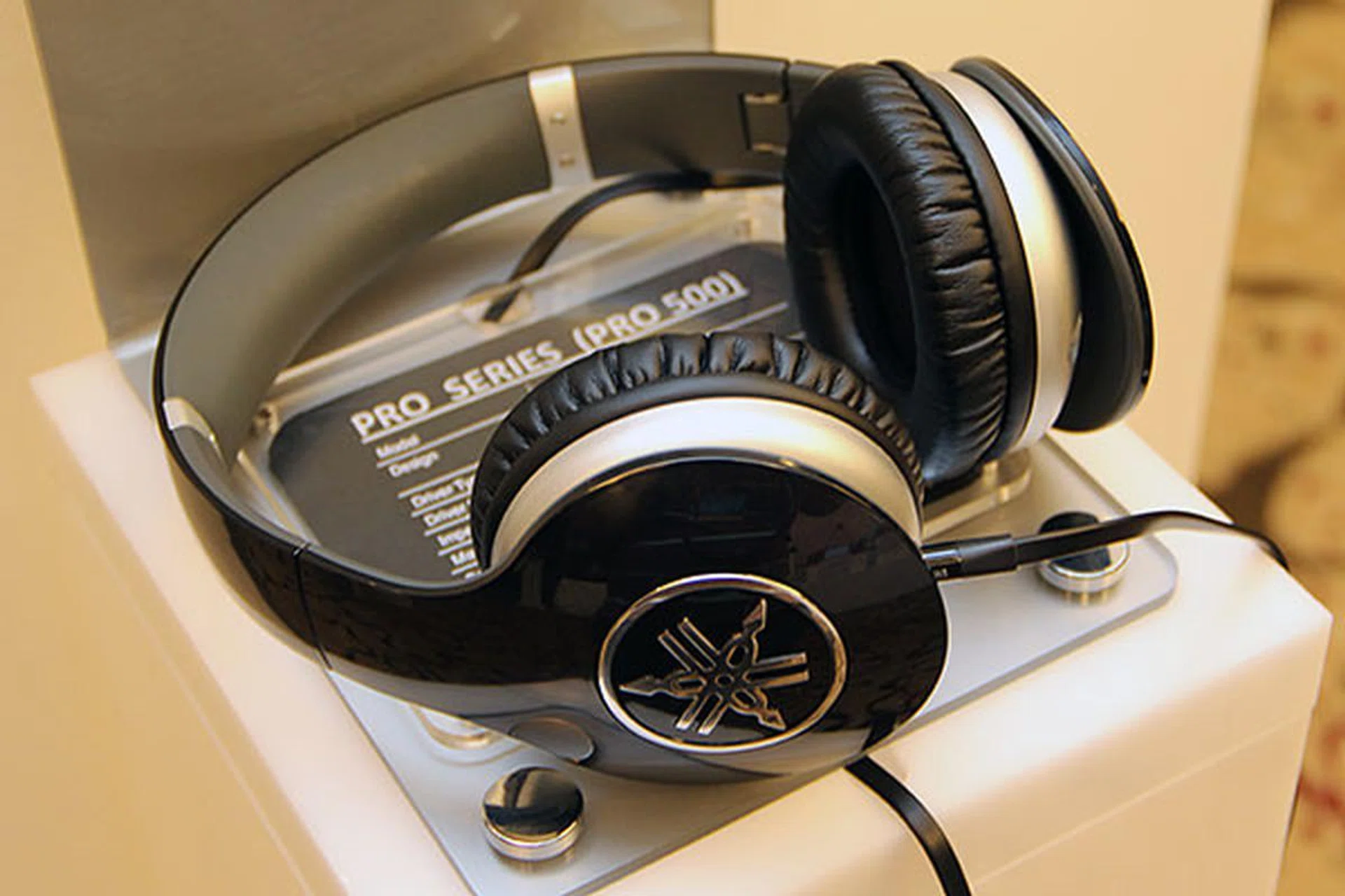 Yamaha's latest Pro series headphones - Pro 300, Pro 400, and Pro 500 (pictured) - were also spotted. There's no word on when these headphones will go on sale in Singapore, as Yamaha told us it's still gauging demand for them.