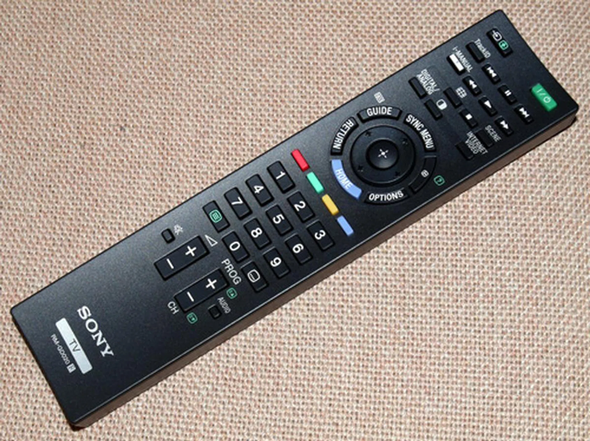 Sony's RM-GD020 remote may prove to be a little unwieldy for small hands, but its concise layout is a definite incentive. Comes with dedicated buttons for Sony's Internet Video features and iManual. The latter function, by the way, provides operational instructions on how to manage the BRAVIA for those who are unfamiliar with Sony's TV sets.