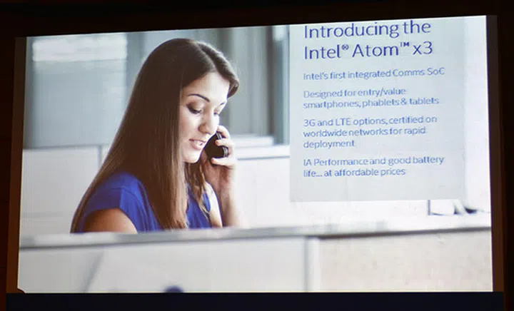 The Intel Atom x3 processors are designed to give Intel a foothold in the ultra-low cost segment of the mobile market.